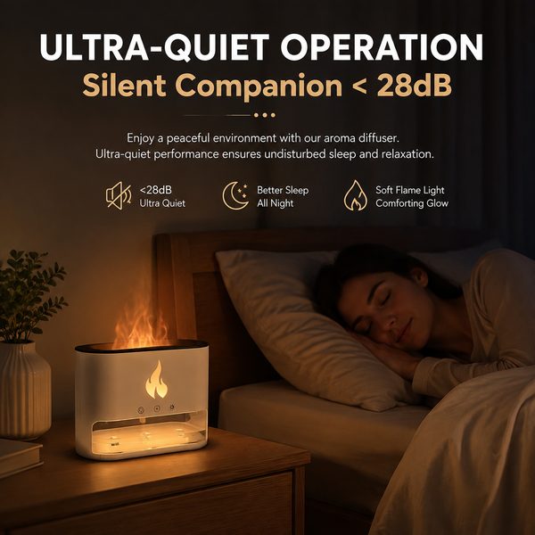MistAirHome 5-in-1 Ambient Light Diffuser Humidifier — Ambient Light Aroma Diffuser Manufacturing Excellence Ultrasonic Aroma Diffuser