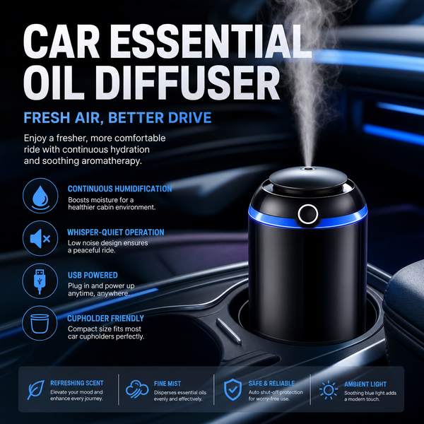 MA-CD500 Car Essential Oil Diffuser for Dallas
