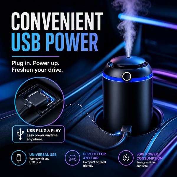 MA-CD500 Car Essential Oil Diffuser for Dallas