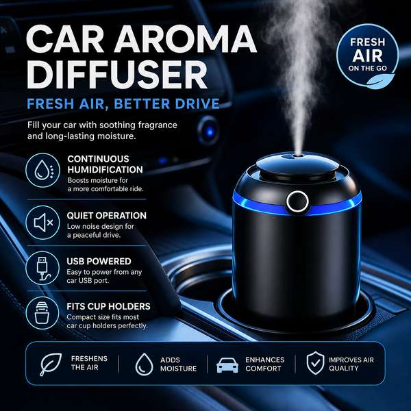 Clip On Car Diffuser for Australia: Premium Quality by MistAir Home China Factory