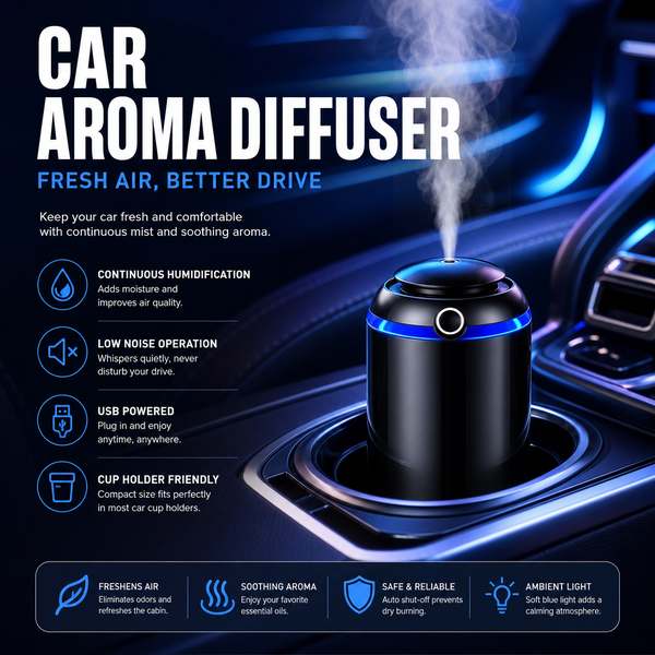 MA-CD500 Car Essential Oil Diffuser for Toronto