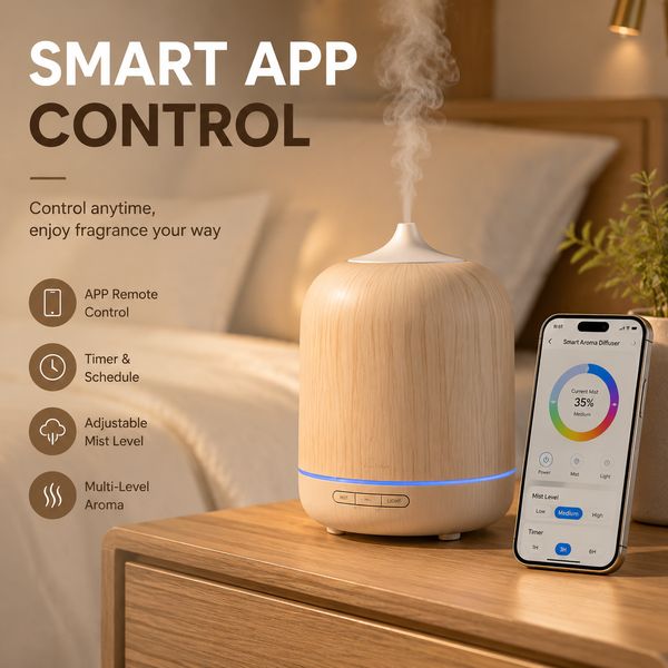 Smart WiFi Diffuser - MistAirHome Smart WiFi Diffuser Product Best Smart WiFi Diffuser Manufacturer | Netherlands Export - CE/FCC/RoHS MistAirHome