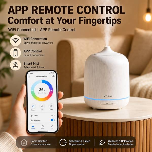 MistAir Home China Factory Smart Diffuser with Silent Operation for Baby Nursery Smart Diffuser with Silent Operation for Baby Nursery by MistAir Home