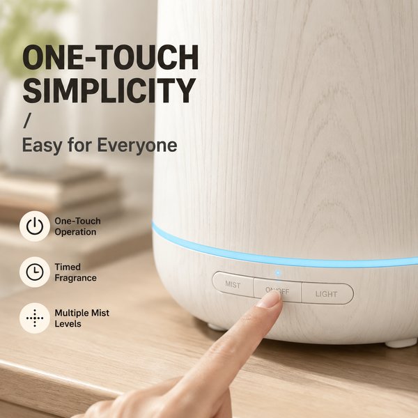 Bedroom Smart Diffuser - MistAirHome Smart WiFi Diffuser Product Best Bedroom Smart Diffuser Manufacturer | Slovakia Export - CE/FCC/RoHS MistAirHome
