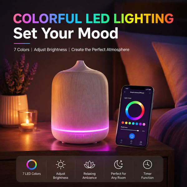 MA-WD500 Smart WiFi Essential Oil Diffuser for Dallas