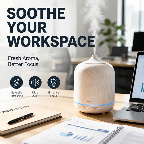 Ultrasonic Smart Diffuser - MistAirHome Smart WiFi Diffuser Product Best Ultrasonic Smart Diffuser Manufacturer | Lithuania Export - CE/FCC/RoHS MistAirHome