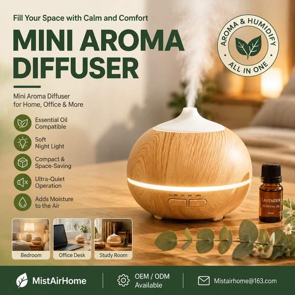 Best Mini Diffuser Gift Set Manufacturer | United Kingdom Export - CE Certified MistAirHome