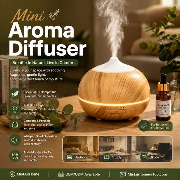 Best Mini Diffuser Gift Set Manufacturer | Germany Export - CE Certified MistAirHome
