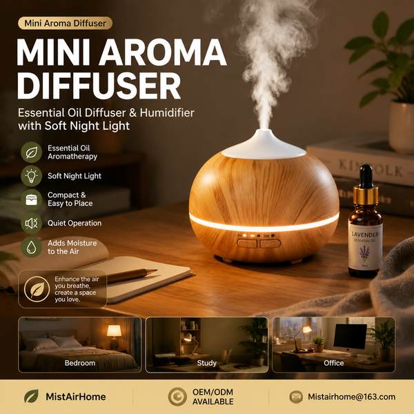 USB Durable Diffuser for Belgium: Premium Quality by MistAir Home China Factory