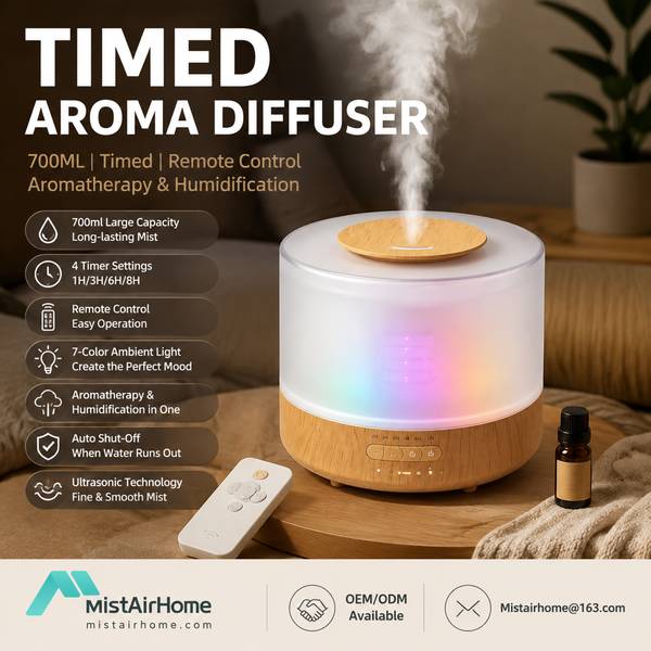 OTA Update Timer Diffuser for Nepal: Premium Quality by MistAir Home China Factory