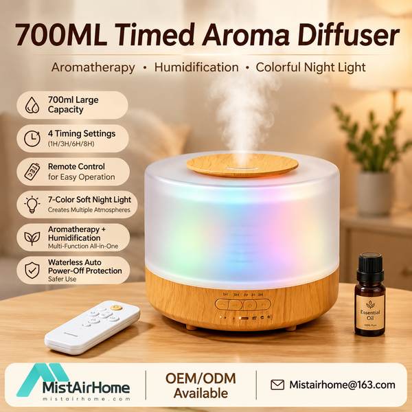 14 Color Timer Diffuser for Morocco: Premium Quality by MistAir Home China Factory