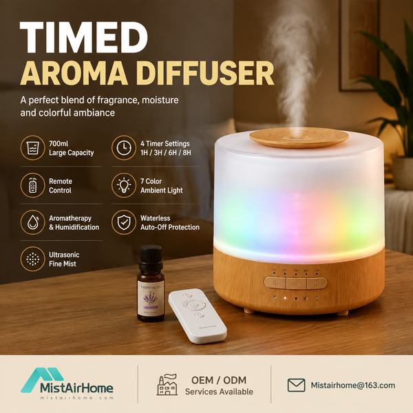 Best Timer Diffuser Gift Set Manufacturer | United Kingdom Export - CE Certified MistAirHome
