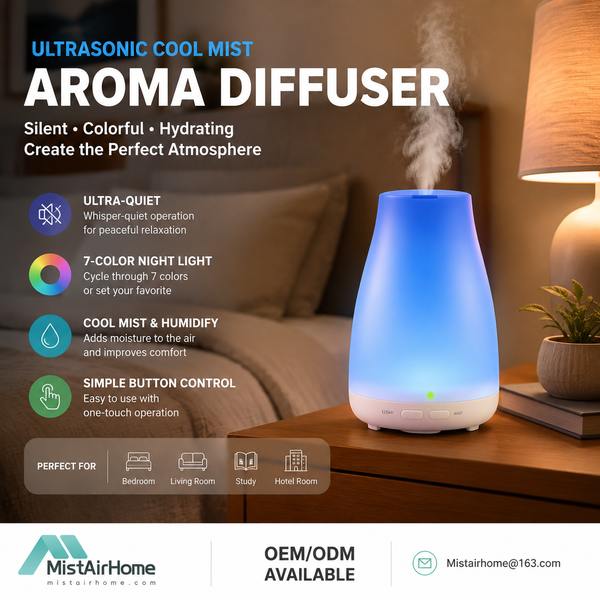 Best Cool Mist Diffuser Manufacturer | South Korea Export - CE Certified MistAirHome