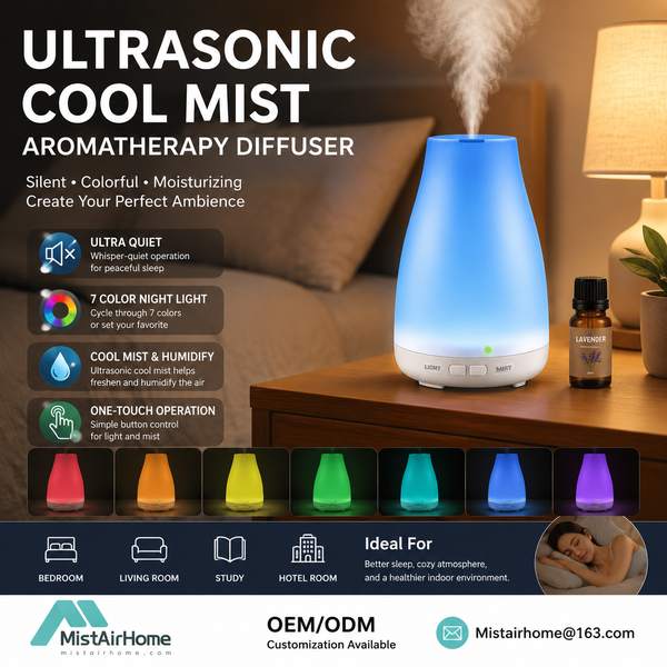 Bedroom Aroma Diffuser for Latvia: Premium Quality by MistAir Home China Factory