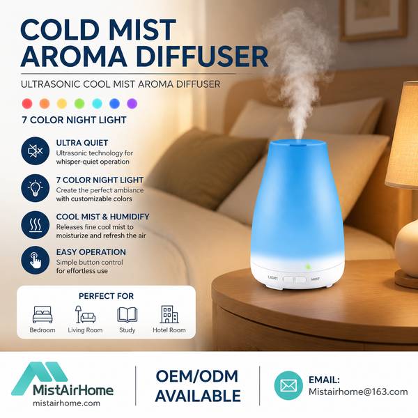 4 Mist Modes for Czech Republic: Premium Quality by MistAir Home China Factory