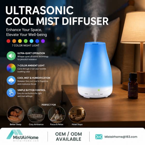 Calming Diffuser for Cyprus: Premium Quality by MistAir Home China Factory