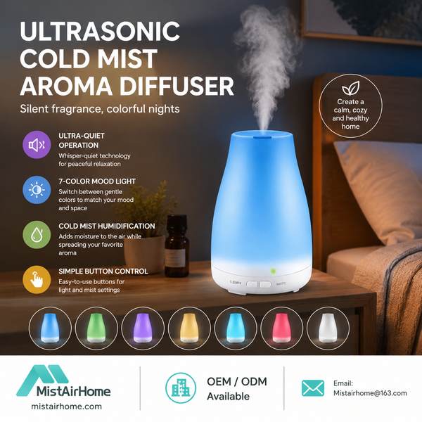 Best Whole Room Cool Mist Diffuser Manufacturer | Mexico Export - CE Certified MistAirHome