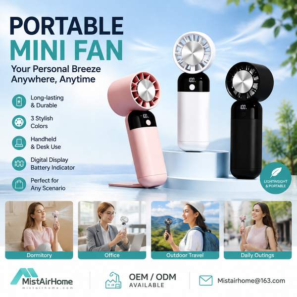 Best USB Mini Cooling Fan Manufacturer | New York, United States - CE RoHS MistAirHome
