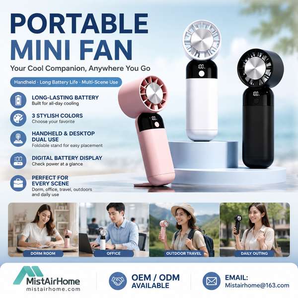 Best Private Label Fan Kit Manufacturer | Toronto, Canada - CE RoHS MistAirHome