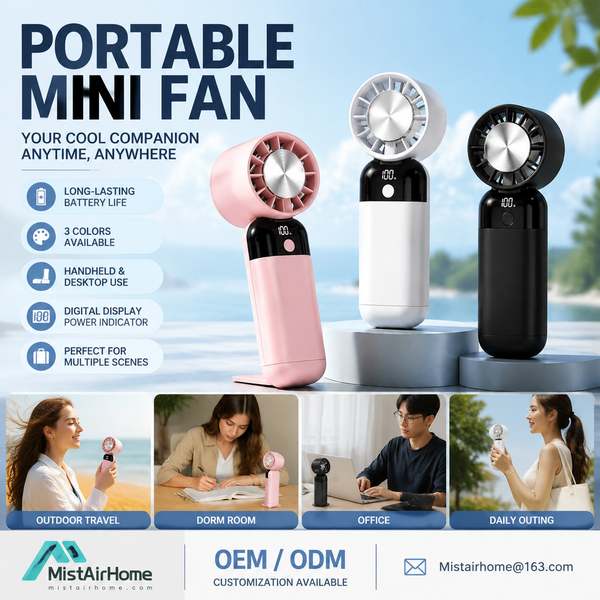 Ultra Mini Personal Fan for Germany: Premium Quality by MistAirHome China Factory