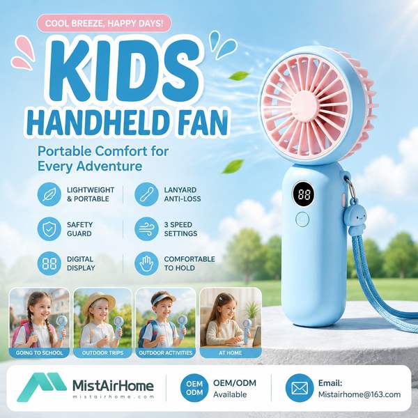 Best Silent Fan for Baby Nursery Manufacturer | London, United Kingdom - CE RoHS MistAirHome