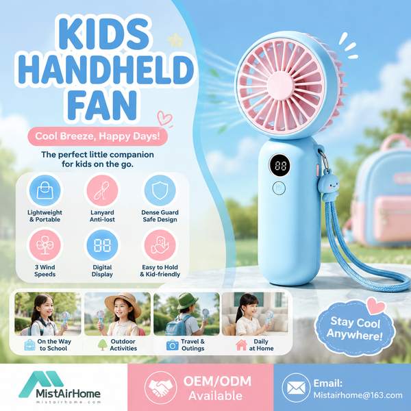 Best Rear-Seat Cooling Fan for Kids Manufacturer | Cairo, Egypt - CE RoHS MistAirHome
