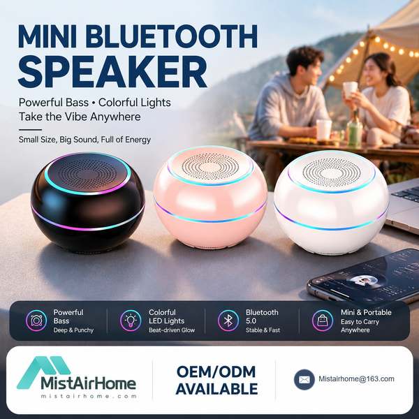 Best TWS Pair Mini Speaker Manufacturer | Dublin, Ireland - CE FCC MistAirHome