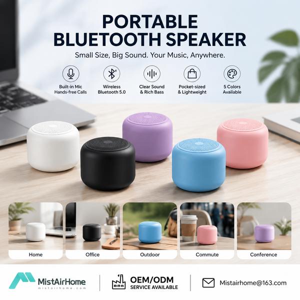 Best IPX7 Outdoor Portable Speaker Manufacturer | Lisbon, Portugal - CE FCC MistAirHome
