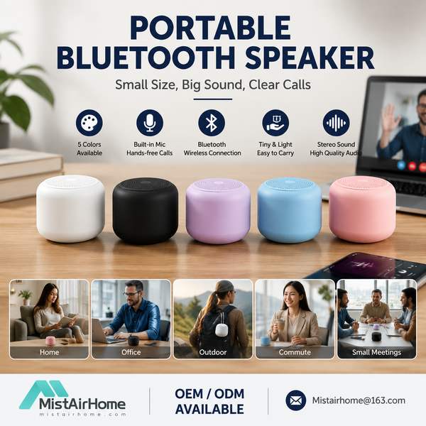 Best TWS Pair Mini Speaker Manufacturer | Dublin, Ireland - CE FCC MistAirHome