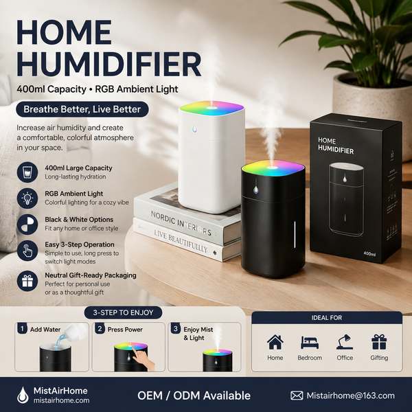 Best Tower Floor Humidifier with Remote Manufacturer | Milan, Italy - CE FCC MistAirHome