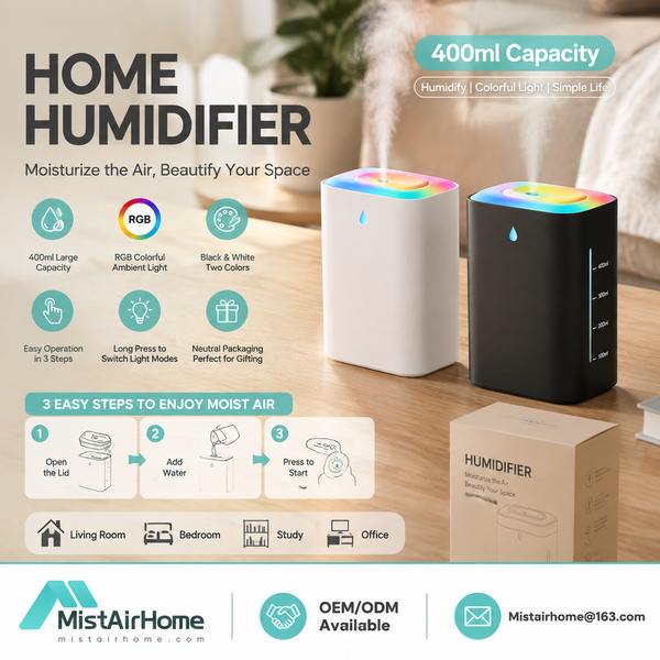 Best Filter-Free Evaporative Humidifier Manufacturer | Warsaw, Poland - CE FCC MistAirHome