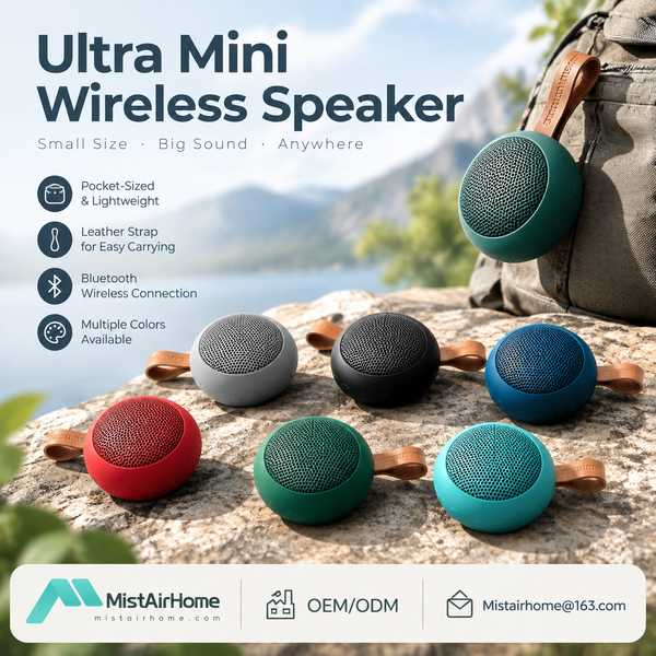 Best Mini Bluetooth Speaker Manufacturer | Jeddah, Saudi Arabia - CE FCC MistAirHome
