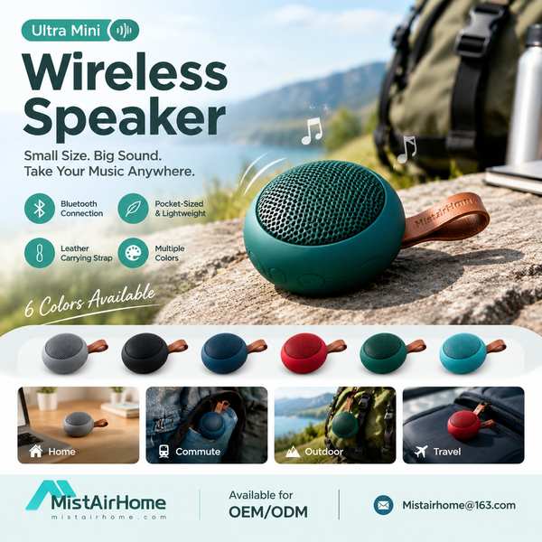 Beach Speaker Color Box Edition for Ireland Buyers: Mini Wireless Speaker Export by Mistairhome Chin