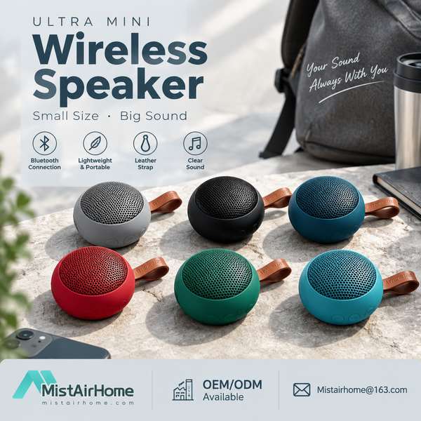 Mountain Speaker Color Box Edition for European Union Buyers: Mini Wireless Speaker Export by Mistai