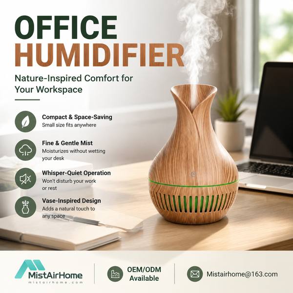 Best Portable Office Humidifier Manufacturer | Antwerp, Belgium - CE FCC MistAirHome