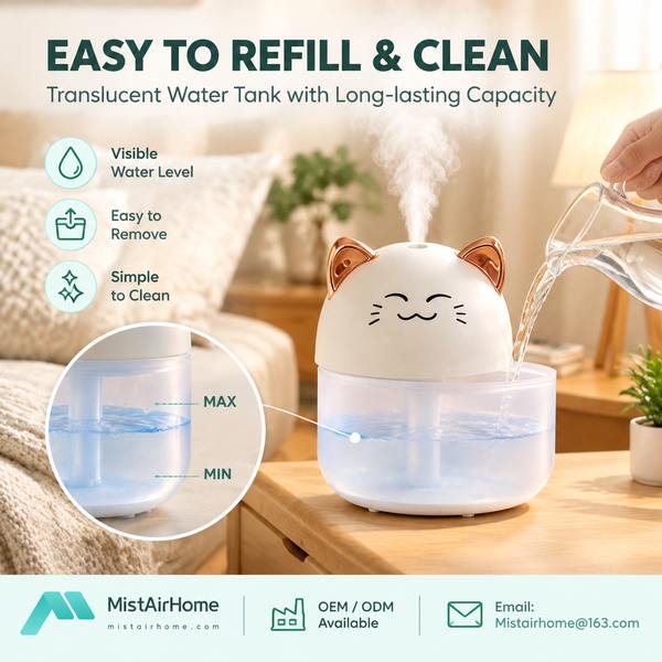 BH-800 Large Bedroom 6L Top-Fill Humidifier bedroom humidifier for San Diego wholesale buyers