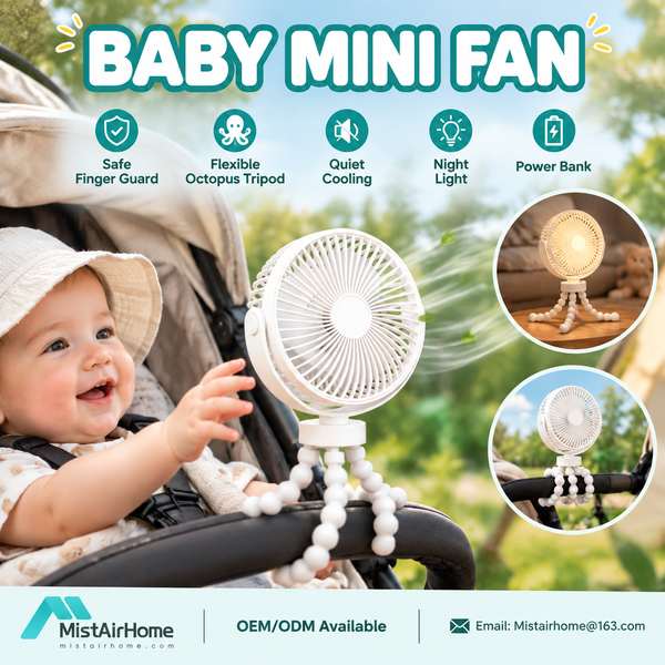 Baby 20 Hour Fan for Japan Buyers (WL-BF04Q PRO): Mistairhome Infant Fan Export by Wanlin China Fact