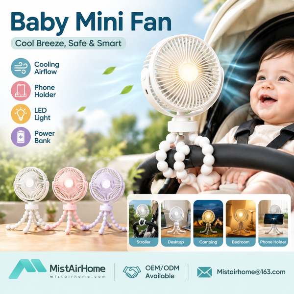 Infant Summer Essential Fan for South Africa Buyers (WL-BF07M PRO): Mistairhome Infant Fan Export by