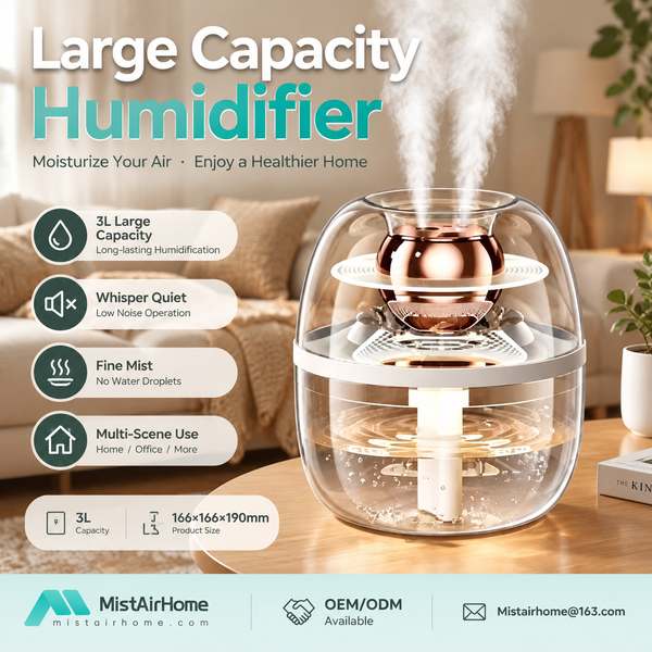 Levoit Large Humidifier Alternative for Malaysia Buyers (WL-HC06 PRO): Mistairhome Large Capacity Hu