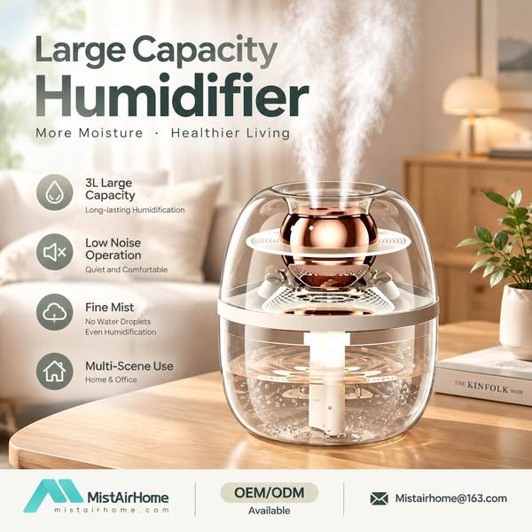 Best High Mist Output Large Capacity Humidifier Manufacturer | New York, United States - CE RoHS Mis