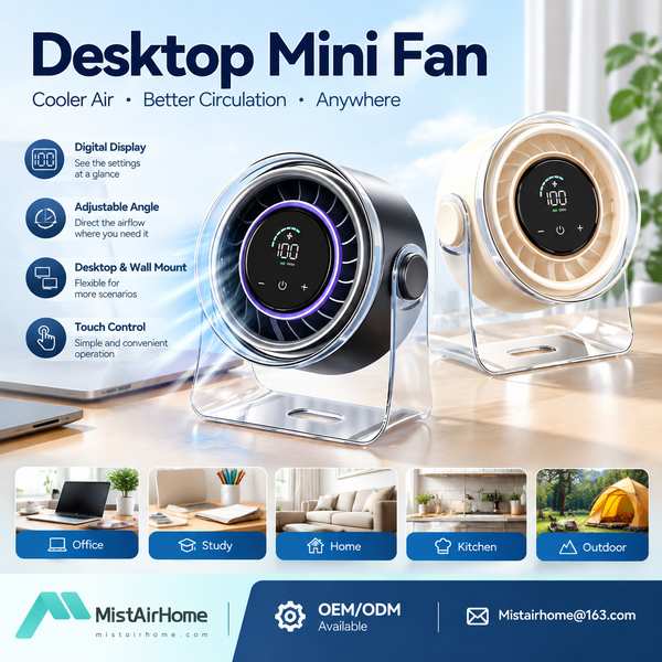 DF-300 Office Desk Fan with Clip and Stand - MistAirHome factory direct desk fan for Davao DF-300 Office Desk Fan with Clip and Stand desk fan for Davao wholesale buyers