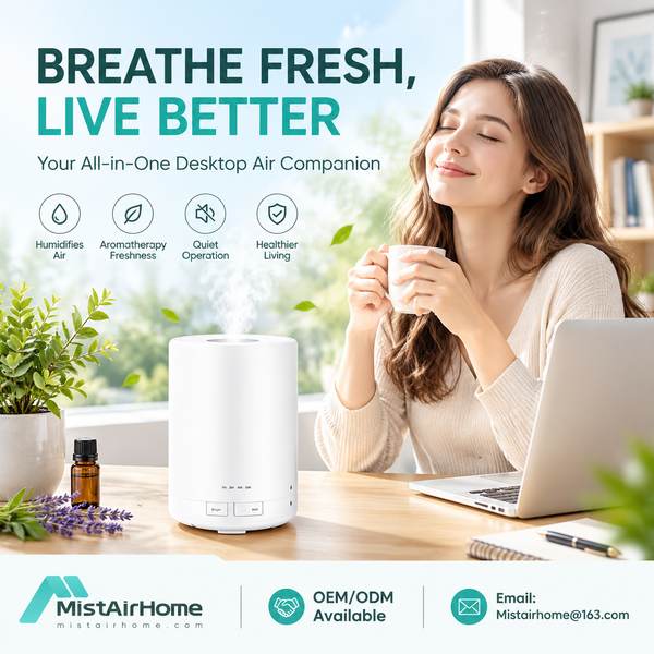 Aromatherapy Air Freshener for Denmark Buyers (WL-AP02B PRO): Mistairhome Purifier Diffuser Export b