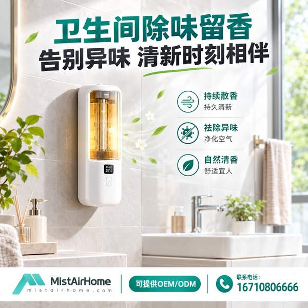 Best Essential Oil Nebulizer OEM Manufacturer | Bergen, Norway - CE FCC MistAirHome