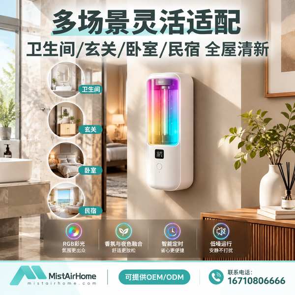 Best Rechargeable Waterless Diffuser OEM Manufacturer | Bergen, Norway - CE FCC MistAirHome