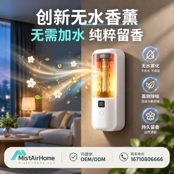 Best Pure Essential Oil Diffuser OEM Manufacturer | Bergen, Norway - CE FCC MistAirHome