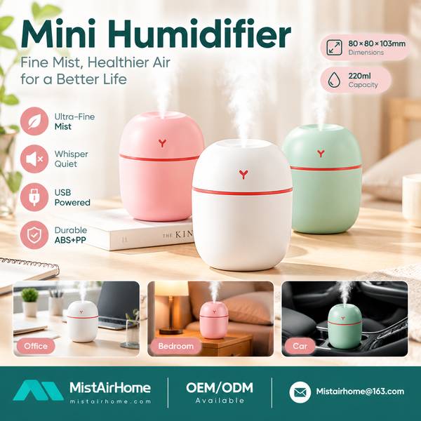 SH-100 300 mL USB Small Humidifier - MistAirHome factory direct small humidifier for Riga SH-100 300 mL USB Small Humidifier small humidifier for Riga wholesale buyers