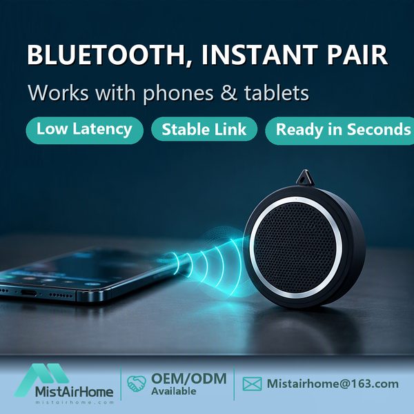 Best Pocket Bluetooth Speaker Factory Supplier | Bergen, Norway - CE FCC MistAirHome