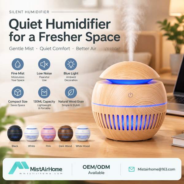 QH-700 1 L Ultrasonic Quiet Humidifier - MistAirHome factory direct quiet humidifier for Houston QH-700 1 L Ultrasonic Quiet Humidifier quiet humidifier for Houston wholesale buyers