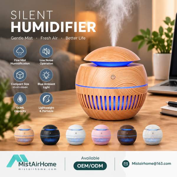 QH-100 300 mL Mini Quiet Humidifier quiet humidifier for Oslo wholesale buyers