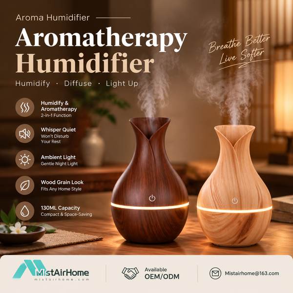 AH-100 300 mL Portable Aroma Humidifier - MistAirHome factory direct aroma humidifier for Belgrade AH-100 300 mL Portable Aroma Humidifier aroma humidifier for Belgrade wholesale buyers